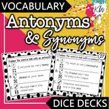 Vocabulary DICE DECKS Mega Bundle