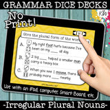 NO PRINT Speech Therapy Grammar BUNDLE