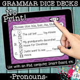 NO PRINT Speech Therapy Grammar BUNDLE