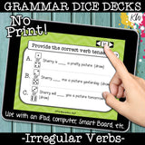 NO PRINT Speech Therapy Grammar BUNDLE