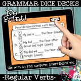 NO PRINT Speech Therapy Grammar BUNDLE