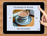 NO PRINT Winter and Christmas Vocabulary Flashcards