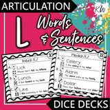 Articulation DICE DECKS Mega Bundle (17 Articulation Speech Therapy Games)