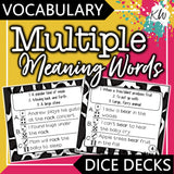 Vocabulary DICE DECKS Mega Bundle