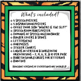 Speech Therapy Decor: Animal Print Speech Room Decor The Elementary SLP Materials Shop