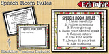 Speech Therapy Decor: Shabby Chic Speech Room Decor The Elementary SLP Materials Shop