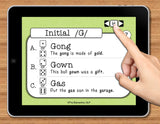 NO PRINT Speech Therapy Articulation G Game