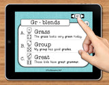 NO PRINT Speech Therapy Articulation R-Blends Game