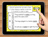 NO PRINT (Digital) Multiple Meaning Words Game