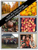 Fall and Thanksgiving PHOTO CARDS The Elementary SLP Materials Shop 