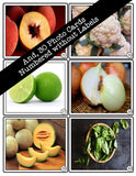 Fruits and Vegetables PHOTO CARDS The Elementary SLP Materials Shop 