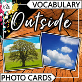 Outside PHOTO CARDS The Elementary SLP Materials Shop 