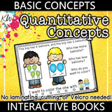 Quantitative Concepts Interactive Book The Elementary SLP Materials Shop 