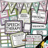 Speech Therapy Decor: Cactus Speech Room Decor The Elementary SLP Materials Shop 