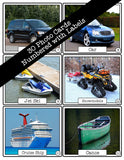 Transportation PHOTO CARDS The Elementary SLP Materials Shop 